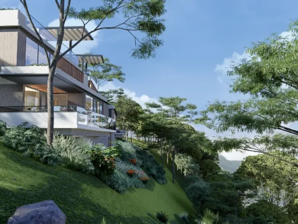 ID Own a Stunning Sea View BR Penthouse in El Faro Blu, Terrenas ()