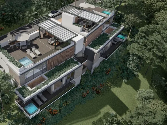 ID Own a Stunning Sea View BR Penthouse in El Faro Blu, Terrenas ()