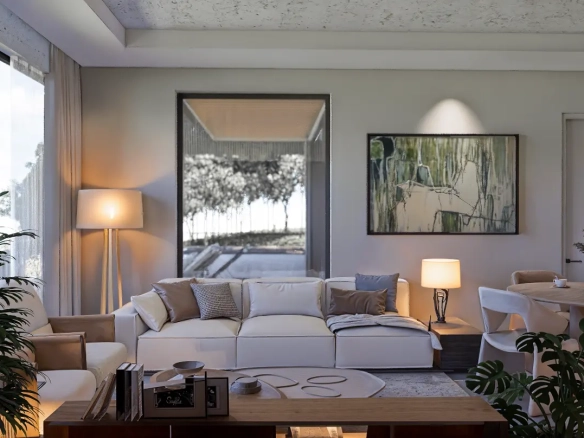 ID Samaná Escape Stylish Bedroom Ocean View Apartment with Jacuzzi at El Faro Blu Terrenas ()