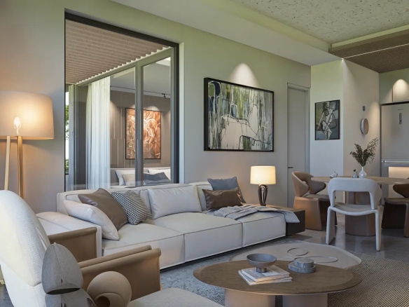 ID Samaná Escape Stylish Bedroom Ocean View Apartment with Jacuzzi at El Faro Blu Terrenas ()