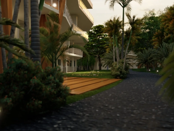 ID Live the Caribbean Dream Chic Furnished Bed Retreat at Turquesa Town, Samana ()