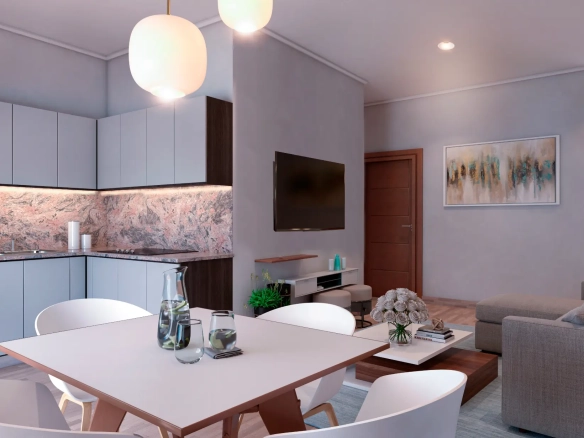 ID Live the Caribbean Dream Chic Furnished Bed Retreat at Turquesa Town, Samana ()