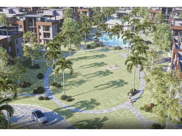 ID Elegant Two Bedroom Residence with Balcony at Araya Residences, Punta Cana ()