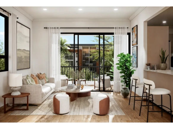 ID Elegant Two Bedroom Residence with Balcony at Araya Residences, Punta Cana ()
