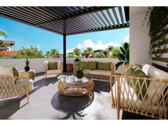 ID Elegant Two Bedroom Residence with Balcony at Araya Residences, Punta Cana ()