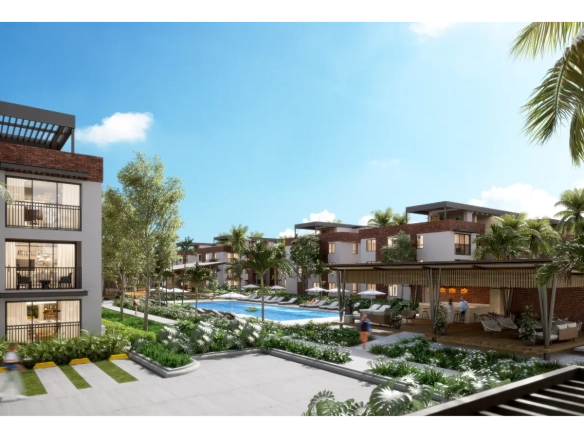ID Elegant Two Bedroom Residence with Balcony at Araya Residences, Punta Cana ()