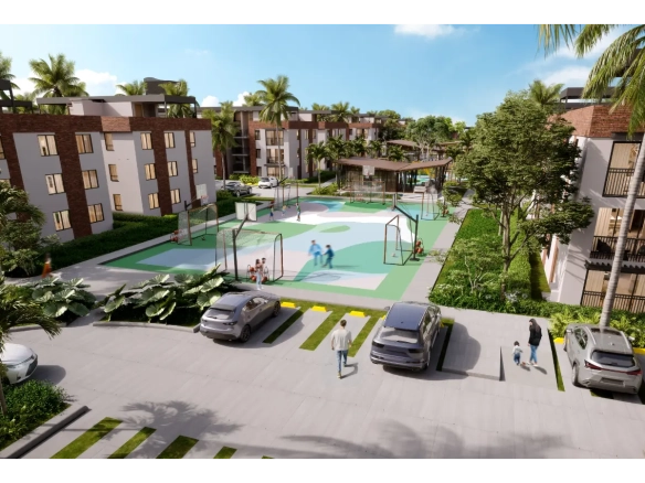 ID Elegant Two Bedroom Residence with Balcony at Araya Residences, Punta Cana ()