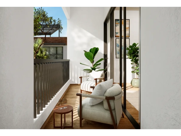 ID Elegant Two Bedroom Residence with Balcony at Araya Residences, Punta Cana ()