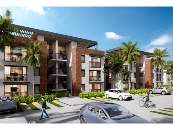 ID Elegant Two Bedroom Residence with Balcony at Araya Residences, Punta Cana ()