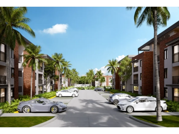 ID Elegant Two Bedroom Residence with Balcony at Araya Residences, Punta Cana ()