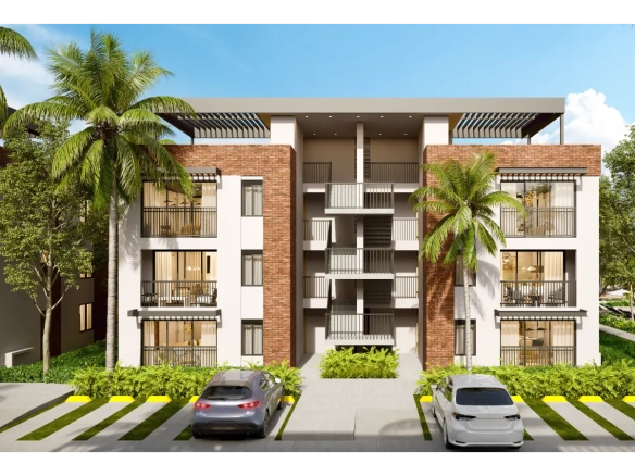 ID Elegant Two Bedroom Residence with Balcony at Araya Residences, Punta Cana ()