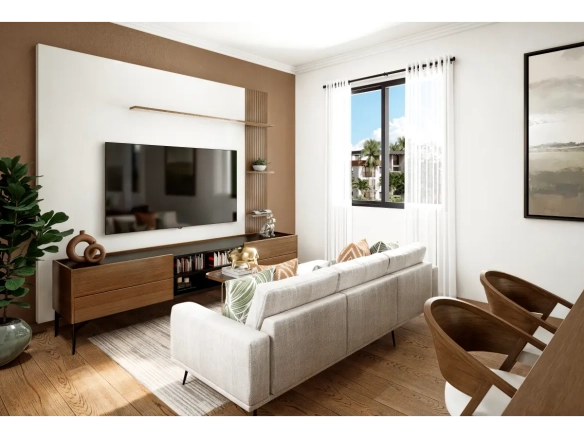 ID Elegant Two Bedroom Residence with Balcony at Araya Residences, Punta Cana ()