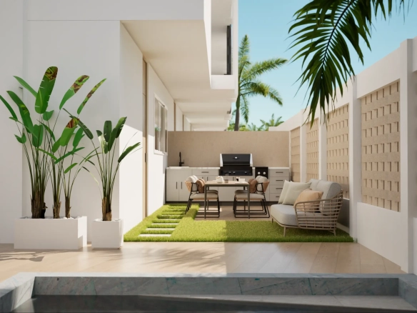ID Sun Drenched Bliss in La Romana Luxury Bedroom Retreat at Marena Residences with Pool ()