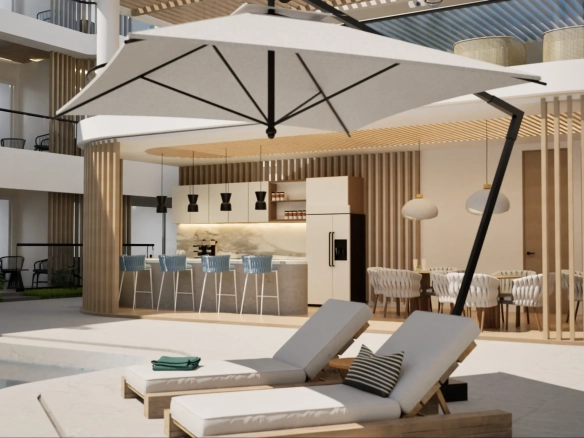 ID Sun Drenched Bliss in La Romana Luxury Bedroom Retreat at Marena Residences with Pool ()
