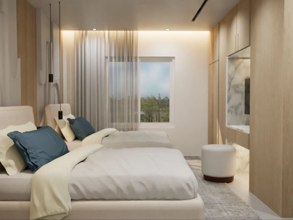 ID Sun Drenched Bliss in La Romana Luxury Bedroom Retreat at Marena Residences with Pool ()