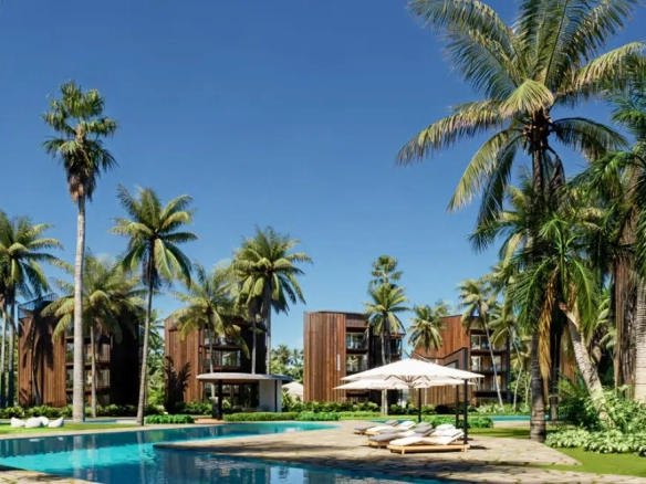 ID Akkana Samaná Bedroom Beachfront Condominiums Available in the Dominican Republic ()