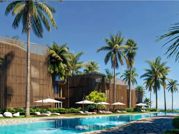 ID Akkana Samaná Bedroom Beachfront Condominiums Available in the Dominican Republic ()