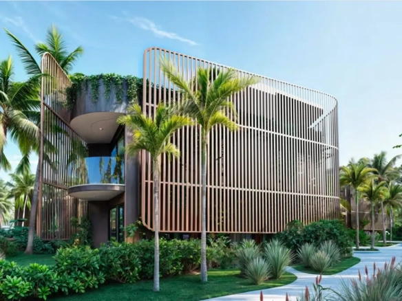ID Own a Bedroom Oceanfront Retreat in Akkana Samaná Featuring Pools, a Beach Club, and Modern Coworking Amenities ()