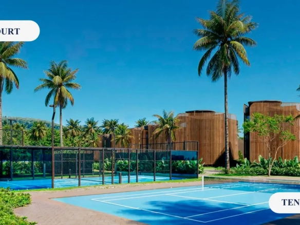 ID Own a Bedroom Oceanfront Retreat in Akkana Samaná Featuring Pools, a Beach Club, and Modern Coworking Amenities ()