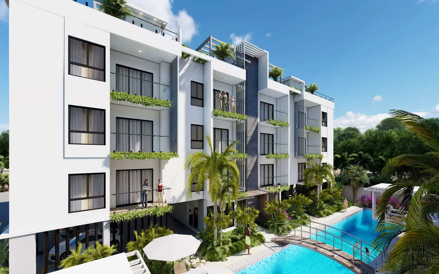 ID , Prime Investment Bedroom Condo for Sale in Bavaro, El Cortesito ()