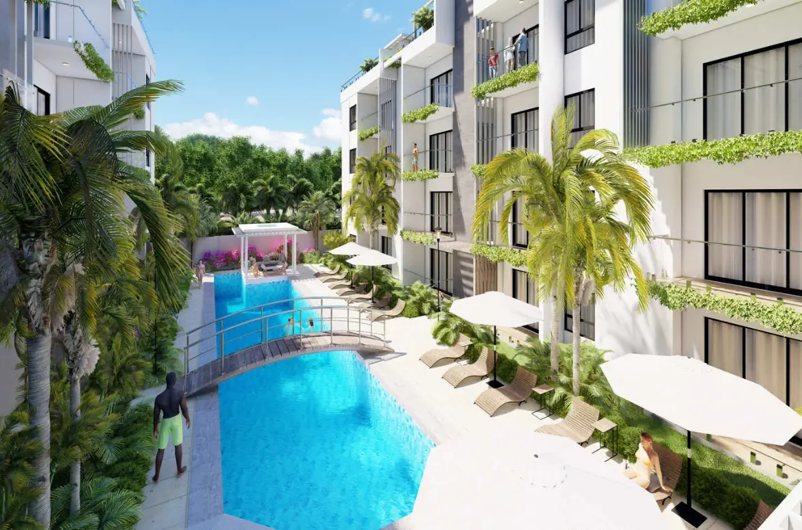 ID , Prime Investment Bedroom Condo for Sale in Bavaro, El Cortesito ()
