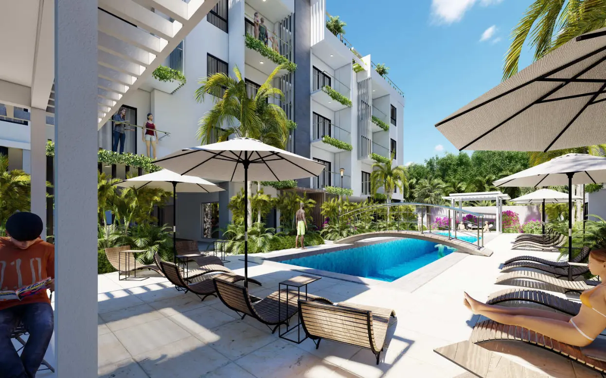 ID , Stunning Bedroom Condo in El Cortesito, the Heart of Bavaro, Punta Cana ()