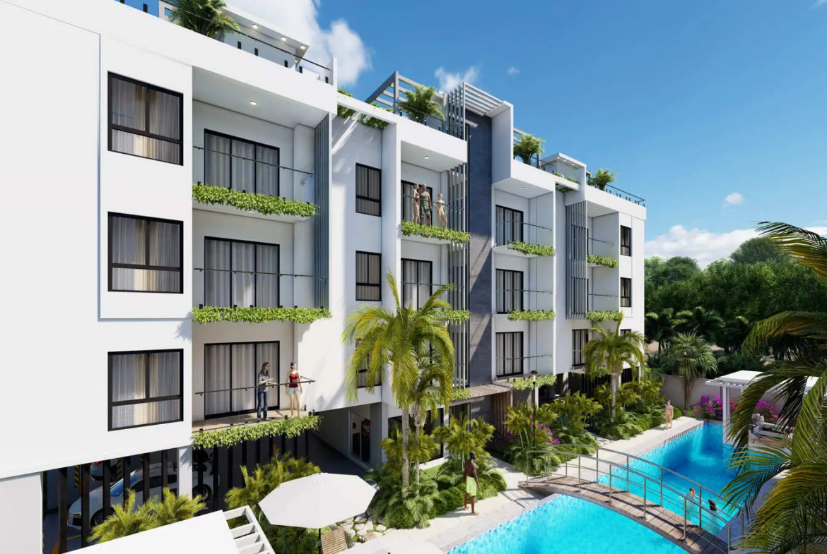ID , Stunning Bedroom Condo in El Cortesito, the Heart of Bavaro, Punta Cana ()