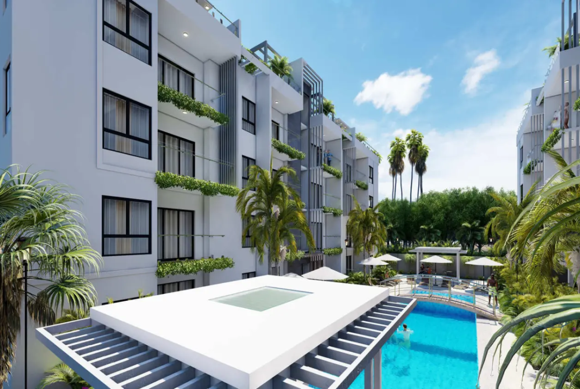 ID , Stunning Bedroom Condo in El Cortesito, the Heart of Bavaro, Punta Cana ()