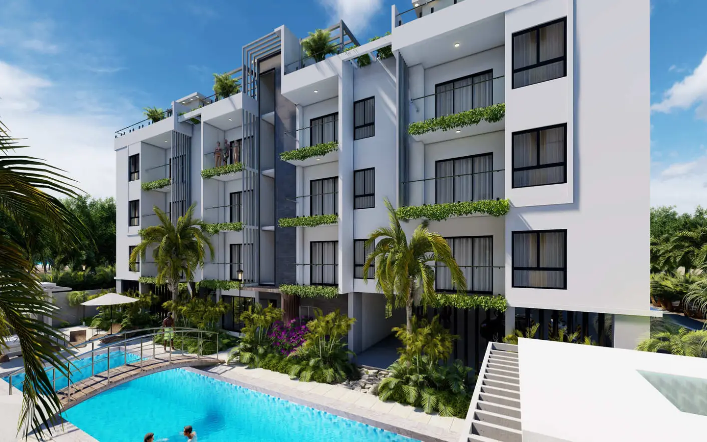 ID , Stunning Bedroom Condo in El Cortesito, the Heart of Bavaro, Punta Cana ()