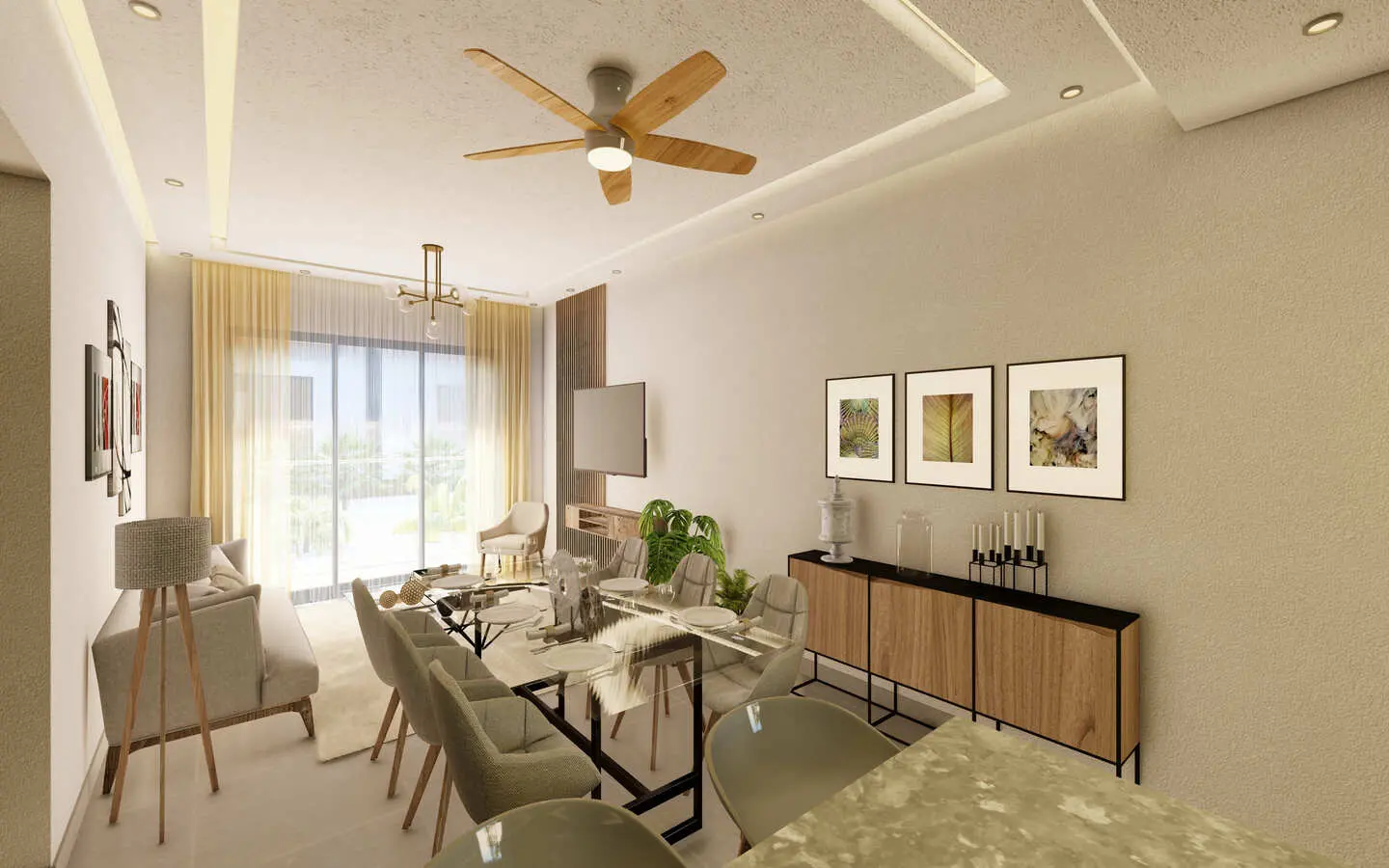 ID , Stunning Bedroom Condo in El Cortesito, the Heart of Bavaro, Punta Cana ()
