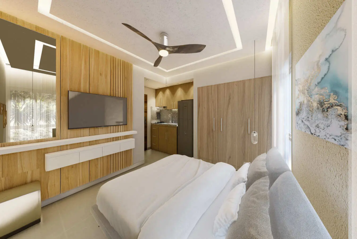 ID , Stunning Bedroom Condo in El Cortesito, the Heart of Bavaro, Punta Cana ()
