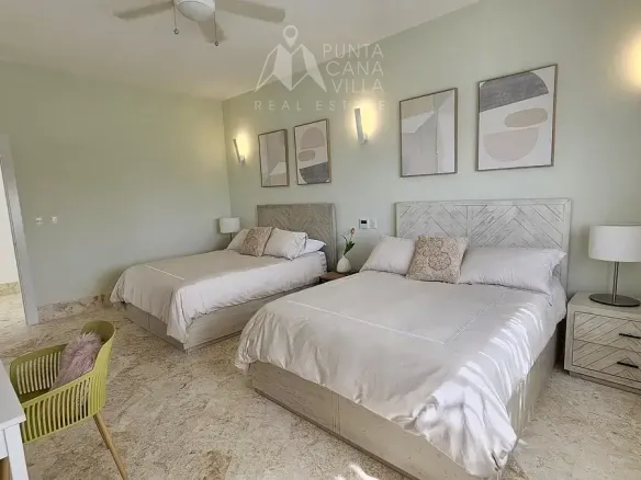 ID Elegant Bedroom Luxury Home Villa Algarrobo for Sale in Punta Cana Village ()