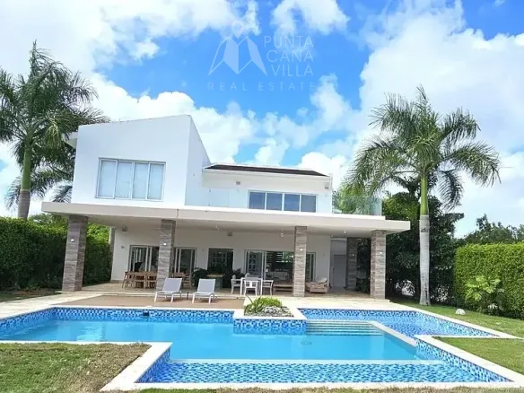 ID Elegant Bedroom Luxury Home Villa Algarrobo for Sale in Punta Cana Village ()