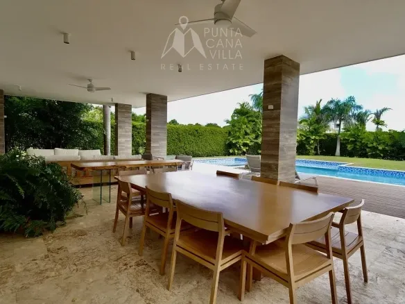 ID Elegant Bedroom Luxury Home Villa Algarrobo for Sale in Punta Cana Village ()