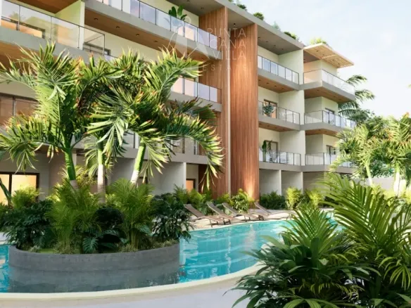 ID Elegant Bedroom Apartment for Sale at Blend Residences in Bayahibe, La Romana ()