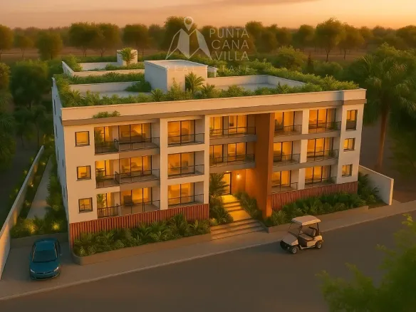 ID Elegant Bedroom Apartment for Sale at Blend Residences in Bayahibe, La Romana ()