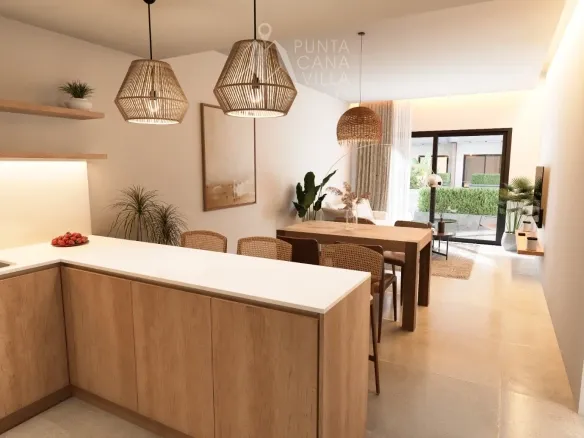ID Elegant Bedroom Apartment for Sale at Blend Residences in Bayahibe, La Romana ()