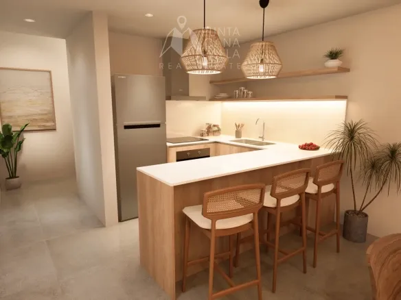 ID Elegant Bedroom Apartment for Sale at Blend Residences in Bayahibe, La Romana ()