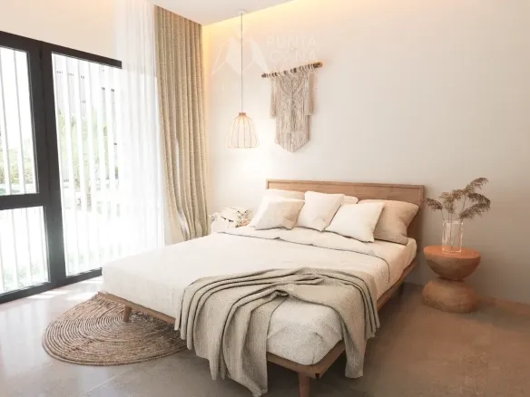 ID Elegant Bedroom Apartment for Sale at Blend Residences in Bayahibe, La Romana ()