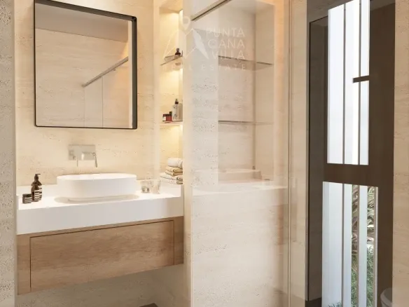 ID Elegant Bedroom Apartment for Sale at Blend Residences in Bayahibe, La Romana ()
