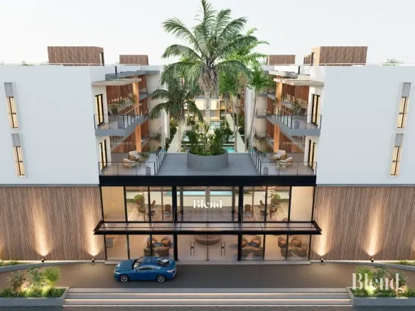 ID Elegant Bedroom Apartment for Sale at Blend Residences in Bayahibe, La Romana ()