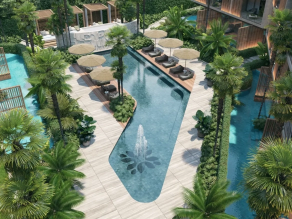 ID Modern Bedroom Apartment at Naviva Residences, Downtown Punta Cana for Sale ()