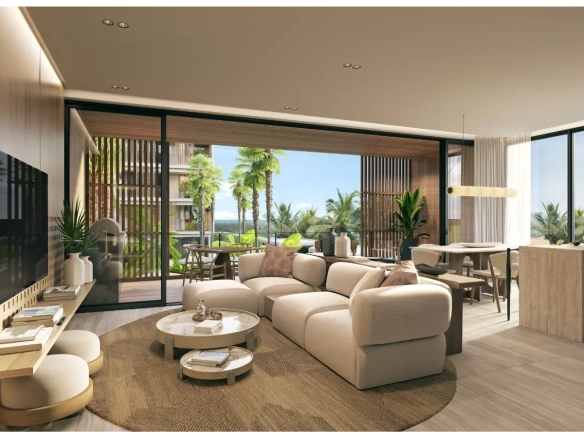 ID Modern Bedroom Apartment at Naviva Residences, Downtown Punta Cana for Sale ()