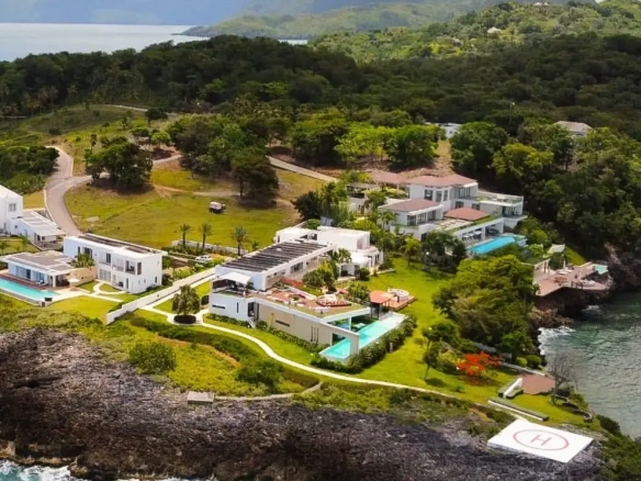 ID Villa Noah A Serene Six Bedroom Coastal Retreat For Sale on the Shores of El Limón, Samana ()