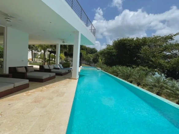 ID Villa Noah A Serene Six Bedroom Coastal Retreat For Sale on the Shores of El Limón, Samana ()