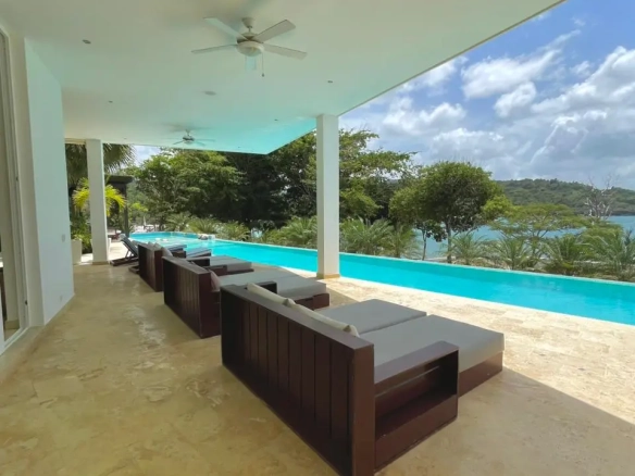 ID Villa Noah A Serene Six Bedroom Coastal Retreat For Sale on the Shores of El Limón, Samana ()