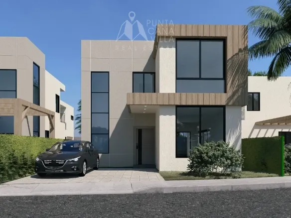 ID Elegant Bedroom Villa for Sale at Villas Gardenias, Verón – Punta Cana ()