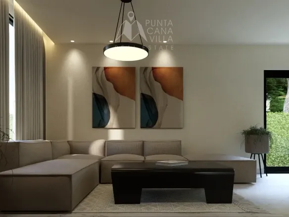 ID Elegant Bedroom Villa for Sale at Villas Gardenias, Verón – Punta Cana ()